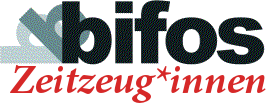 Logo des Bifos Zeitzeugen-Projektes